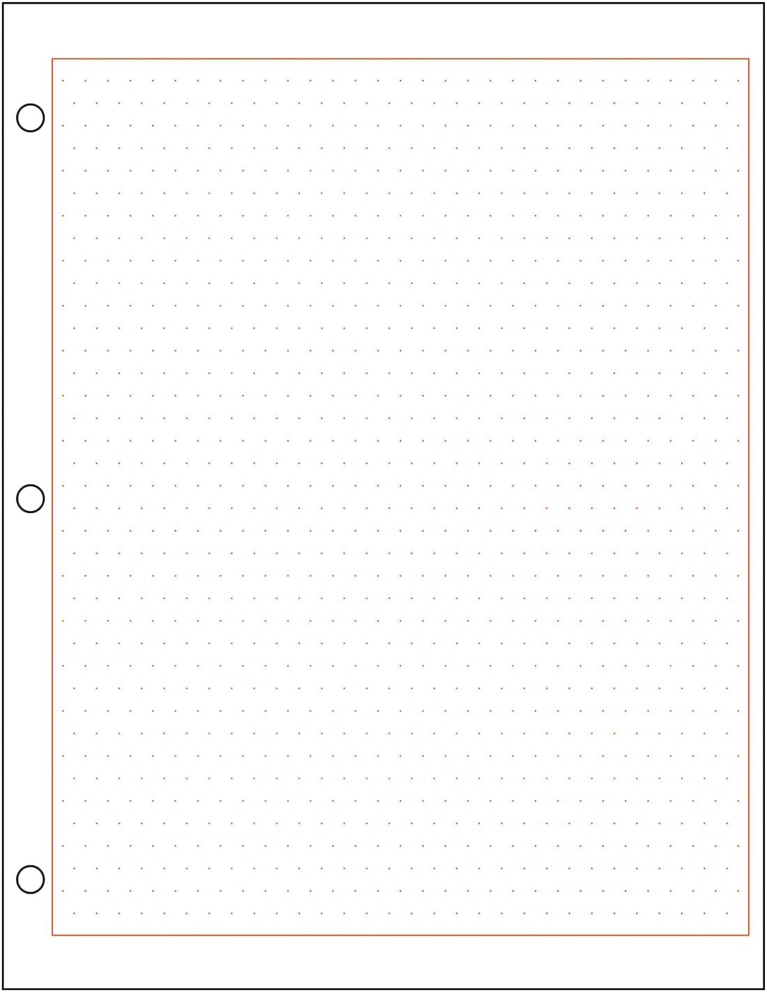 Isometric graph
          paper - dotted